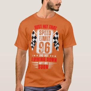 Camiseta 96º Aniversário - Sinal de velocidade - Corrida co