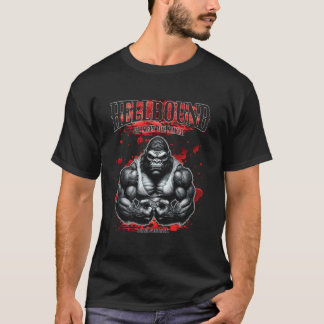 Camiseta 96.4 Roupas de Academia Silverback, Construção Mus