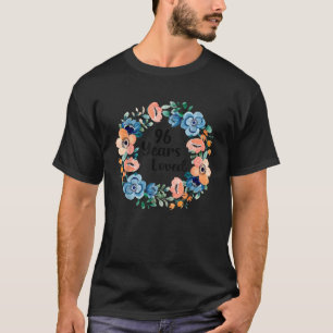 Camiseta 96 anos amava mamãe avó 96 anos 96 anos 96 anos