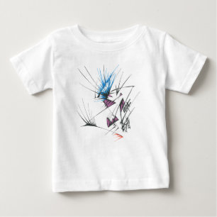 Camiseta 96 Arte Tribal Abstrato Colorido de Tatuagem