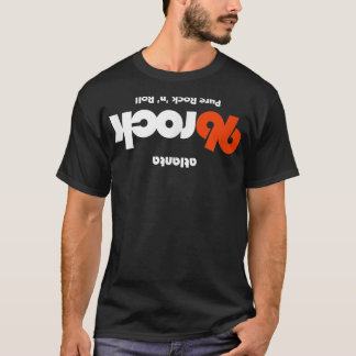Camiseta 96 Rock Atlanta de cabeça para baixo Escuro