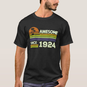 Camiseta 98º aniversário Homens Mulheres Espetaculares Desd