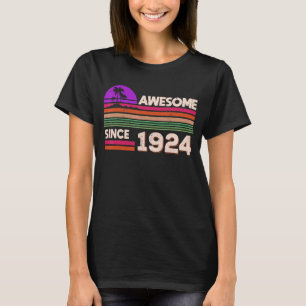 Camiseta 98º aniversário Homens Mulheres Incríveis Desde 19