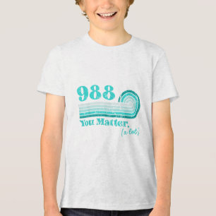 Camiseta 988 Ação de sensibilização para a saúde mental na 