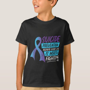 Camiseta 988 Prevenção contra suicídio Sensibilização Mês C