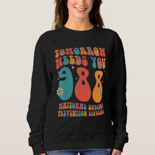 Camiseta 988 Saúde Mental Assuntos de Prevenção de Suicídio