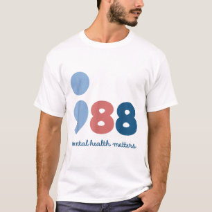 Camiseta 988 Sensibilização Para A Prevenção Do Suicídio Na