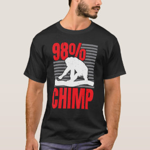 Camiseta 98 Chimp Macaco Ape Chimpanzé Whisperer
