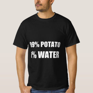 Camiseta 99% batata 1% água