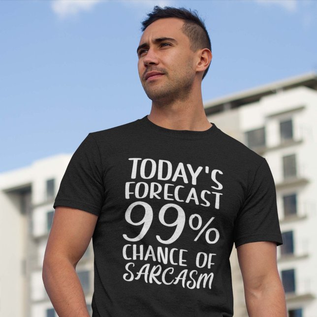 Camiseta 99% De Possibilidade De Sarcasmo (sarcastic shirt)