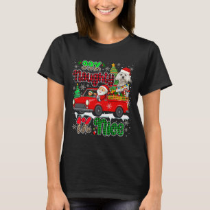 Camiseta 99 Naughn 1 Nice Xmass Papais noeis Maltês Na Pick