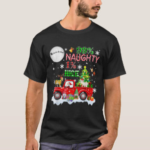Camiseta 99 por cento travesso 1 simpático três renas de Pa