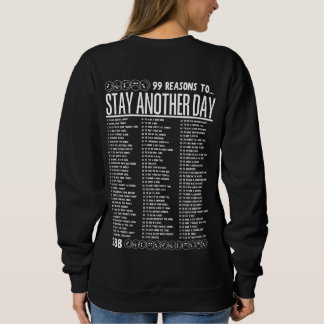 Camiseta 99 Reasons to Stay Another Day - Mental Health