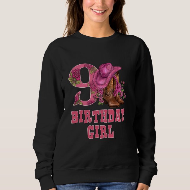 Camiseta 9.º Aniversário do Rodeio Ocidental (Frente)