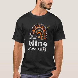 Camiseta 9.º aniversário Melhor dos 9 anos de idade do Rain