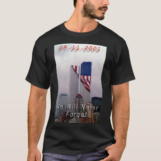 Camiseta 9-11 - Nunca Esqueceremos