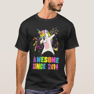 Camiseta 9 Anos 9º Aniversário Do 9º Ano Desde 2014 Unicor