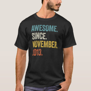 Camiseta 9 anos é incrível desde novembro de 2013 9º aniver