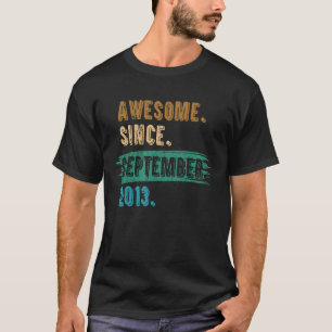 Camiseta 9 anos é incrível desde setembro de 2013 9º aniver
