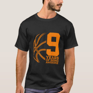 Camiseta 9 Anos Sendo Incrível Sketll 9º Aniversário