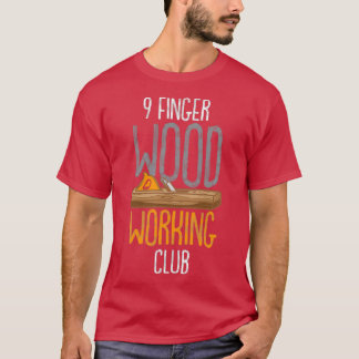 Camiseta 9 Finger Wood Working Club