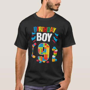 Camiseta 9.O Aniversário Do Master Builder 9 Anos