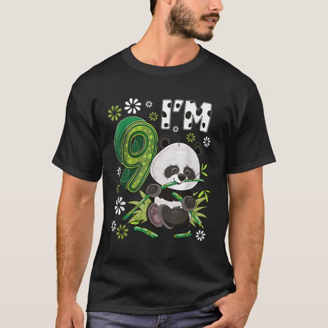 Camiseta 9 Panda 9º Py Animal Panda (Frente)