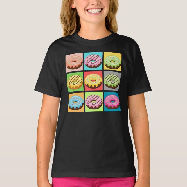Camiseta 9 Sabores de rosquinha (Frente)