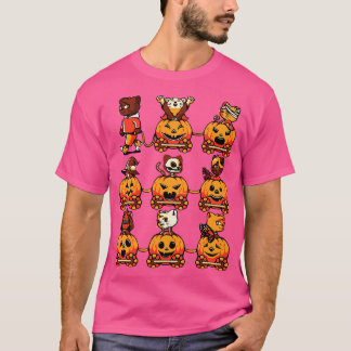 Camiseta 9 Vidas Cat Halloween por Tobe Fonseca