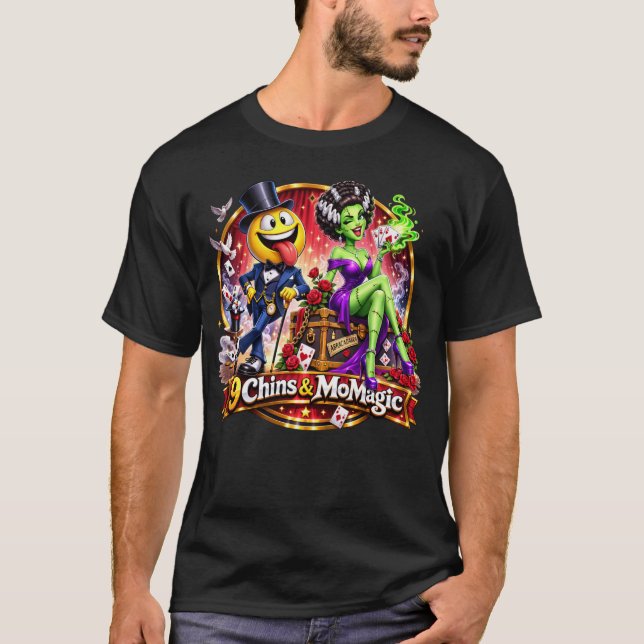 Camiseta 9chins & MoMagic (Frente)