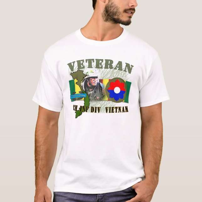 Camiseta 9o Inf Div - Vietnam (Frente)