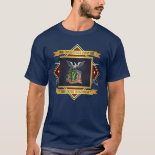Camiseta 9o Voluntários do irlandês de Connecticut