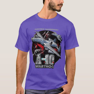 Camiseta A10 Warthog Fairchildhunderbolt USAF Caça