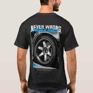 Camiseta A37 Ilustração de Extração Automotiva Nunca Errad