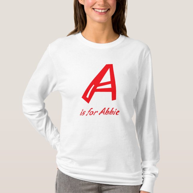 Camiseta A4Abbie (Frente)