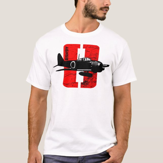 Camiseta A6M zero (Frente)