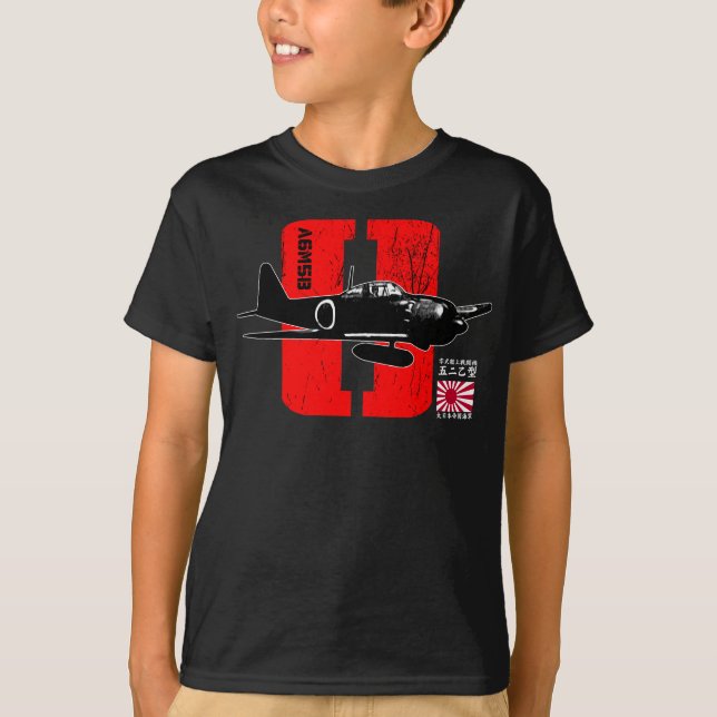 Camiseta A6M zero (Frente)