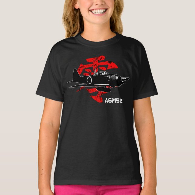Camiseta A6M zero (Frente)