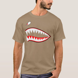 Camiseta A-10 A10 Thunderbolt II 2 Dentes de tubarão de gue