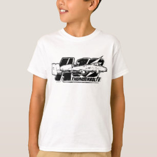 Camiseta A-10 T-Shirt-T-Shirt do raio II
