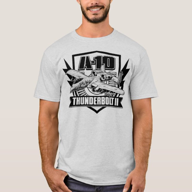 Camiseta A-10 T-Shirt-T-Shirt do raio II (Frente)