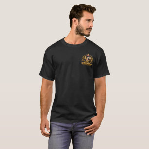 Camiseta A&A Barbershop Logotipo Personalizado Barbeiro M