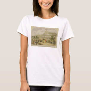 Camiseta A abertura da grande exposição, o 1º de maio de