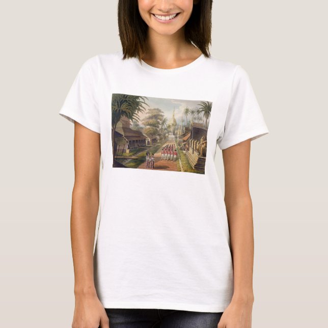 Camiseta A abordagem principal ao Excelente Dagon Pagoda a (Frente)