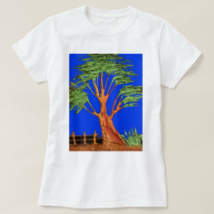 Camiseta A Acacia Beauty de África: Serengeti Serenity.