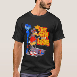 Camiseta A Academia É A Minha Engraçada Droga, Arranjando B