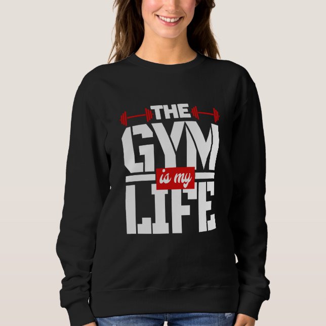 Camiseta A Academia É Minha Vida   (Frente)