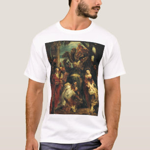 Camiseta A Adoração do Magi por Peter Paul Rubens
