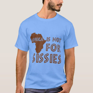 Camiseta A África não é para bebês meninos de família maric