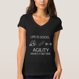 Camiseta A agilidade faz a vida melhor